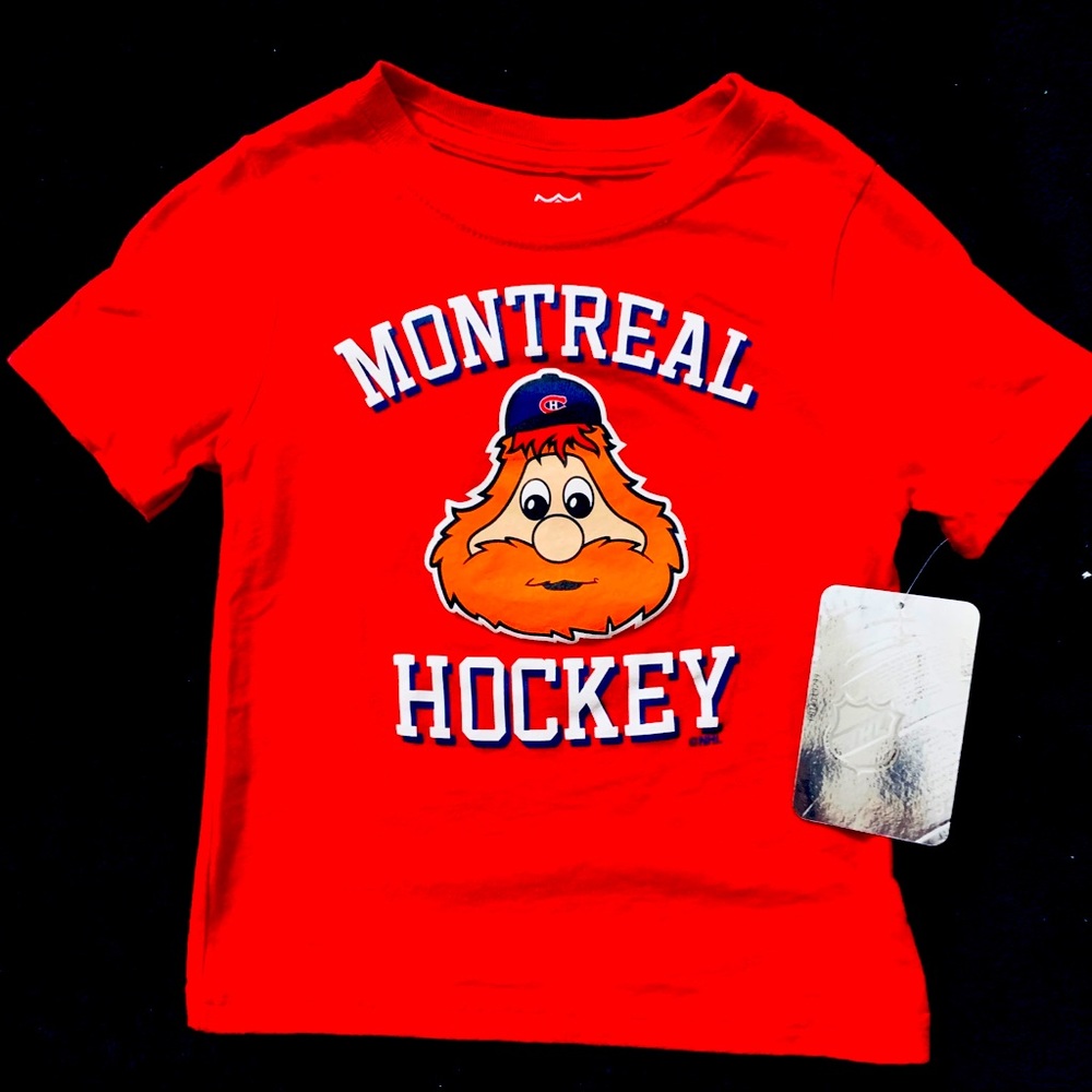 Kids NHL MONTREAL Hockey Size 2T; NWT